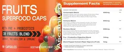 Label for Fruits Superfood Caps