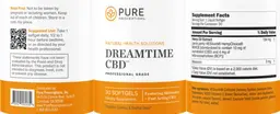 Label for Dreamtime CBD