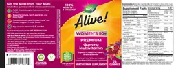 Alive! Women's 50+ Premium Gummy Multivi