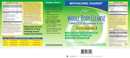 Label for Detox Activation Cleansing Formula