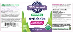 Label for Artichoke Extract