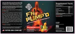 Label for F'n Pump'd Fruit Cocktail