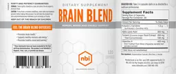 Label for Brain Blend
