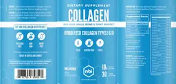 Label for Collagen Unflavored