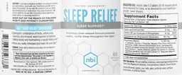 Label for Sleep Relief