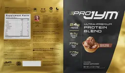 Label for Pro JYM Rocky Road