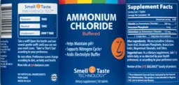 Label for Ammonium Chloride