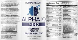 Label for Alpha IQ Mind