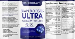 Label for Brain Booster Ultra
