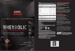 Label for Wheybolic Chocolate Fudge