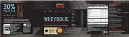 Label for Wheybolic Girl Scouts Adventurefuls Caramel Brownie