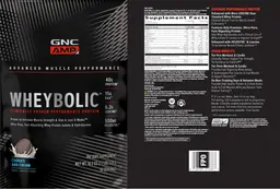 Label for Wheybolic Cookies and Cream