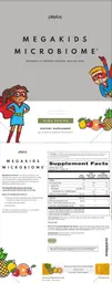 Label for MegaKids Microbiome Tropical Punch
