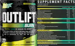 Label for Outlift Burn Maui Twist