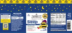 Label for Children's Sleep with Melatonin Natural Berry Flavor