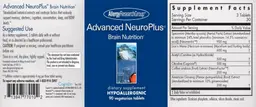 Label for Advanced NeuroPlus