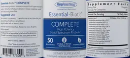 Label for Essential-Biotic Complete 50 Billion CFUs