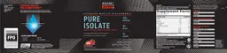 Label for Pure Isolate Strawberry