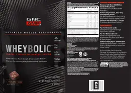 Label for Wheybolic Chocolate Fudge