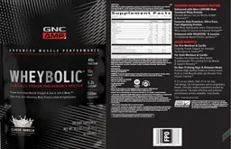 Label for Wheybolic Classic Vanilla