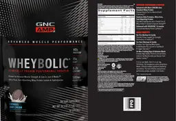 Label for Wheybolic Cookies and Cream