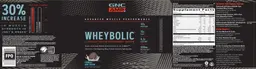 Label for Wheybolic Cookies and Cream