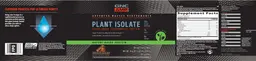 Label for Plant Isolate Chocolate Hazelnut