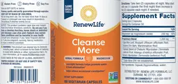 Label for Cleanse More
