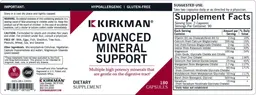 Label for Advanced Mineral Support