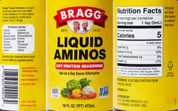 Label for Liquid Aminos