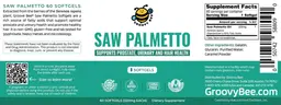 Label for Saw Palmetto 320 mg
