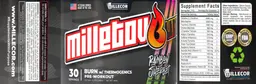 Label for Milletov Burn Rainbow Sherbet