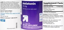Label for Melatonin 10 mg