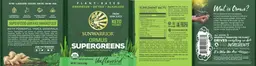 Label for Ormus Super Greens 2 Billion CFUs Probiotics Unflavored