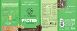 Label for Protein Classic Chocolate Flavor
