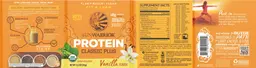 Label for Protein Classic Plus Vanilla Flavor