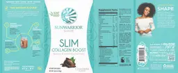 Label for Slim Collagen Boost Chocolate Flavor