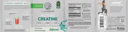 Label for Active Creatine Monohydrate Unflavored