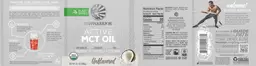 Label for Active MCT Oil Powder Unflavored