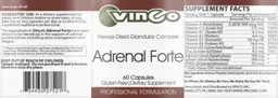 Label for Adrenal Forte