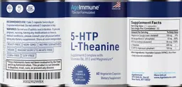Label for 5-HTP L-Theanine