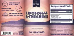 Label for Liposomal L-Theanine