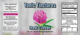 Label for Red Clover