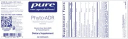 Label for Phyto-ADR