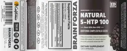 Label for Natural 5-HTP 100