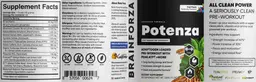 Label for Potenza Fruit Punch