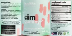Label for DIM Gummy+