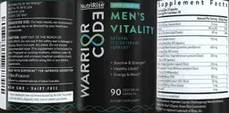 Label for Men's Vitality