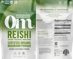 Label for Reishi Powder