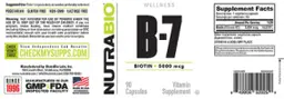 Label for B-7 5000 mcg